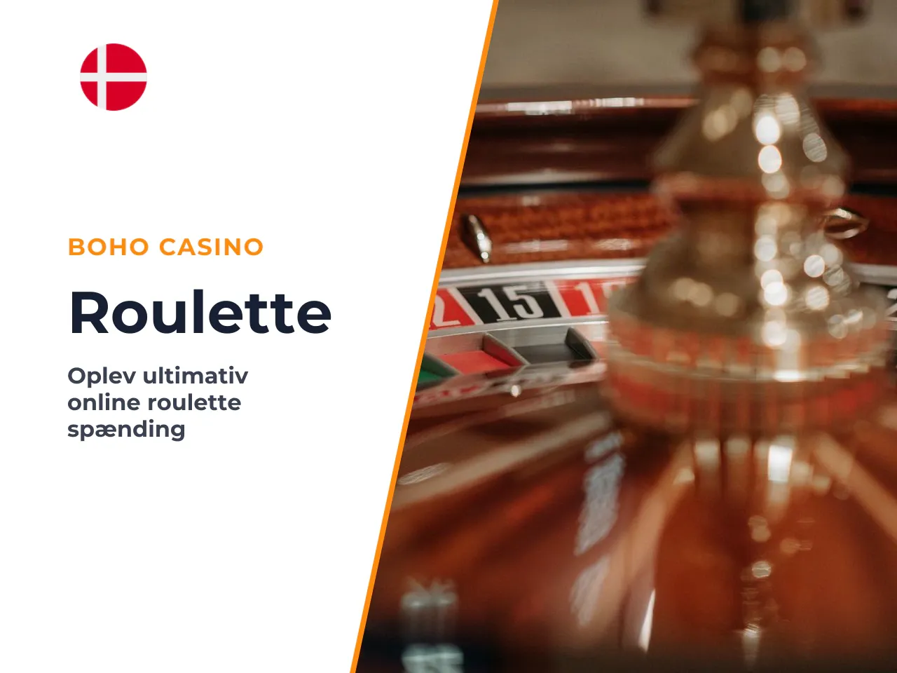 Roulette i Boho Casino games-kataloget. Roulette-udvalget