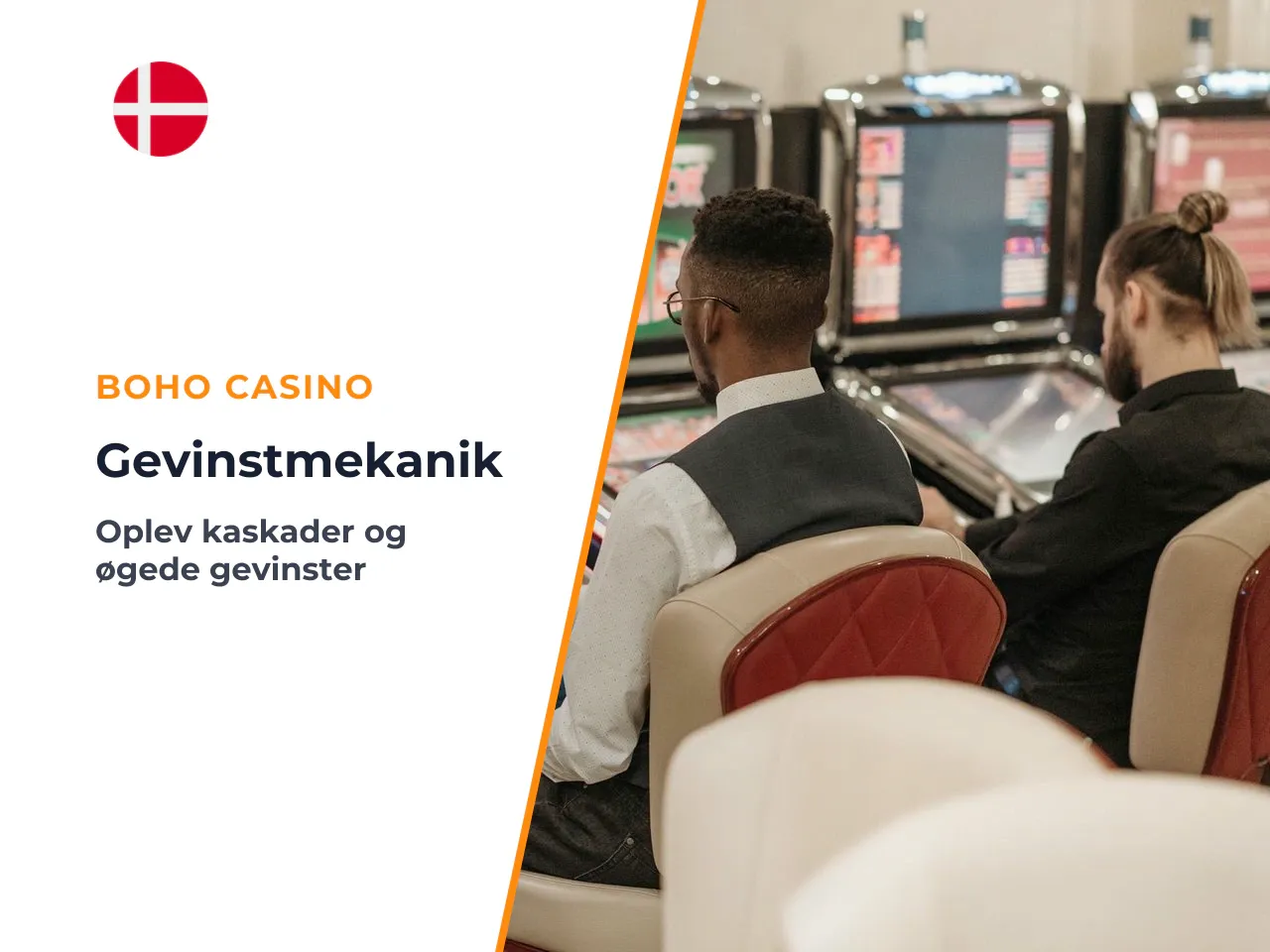 Gevinstkaskader og multiplier-felter. Når en gevinstklynge