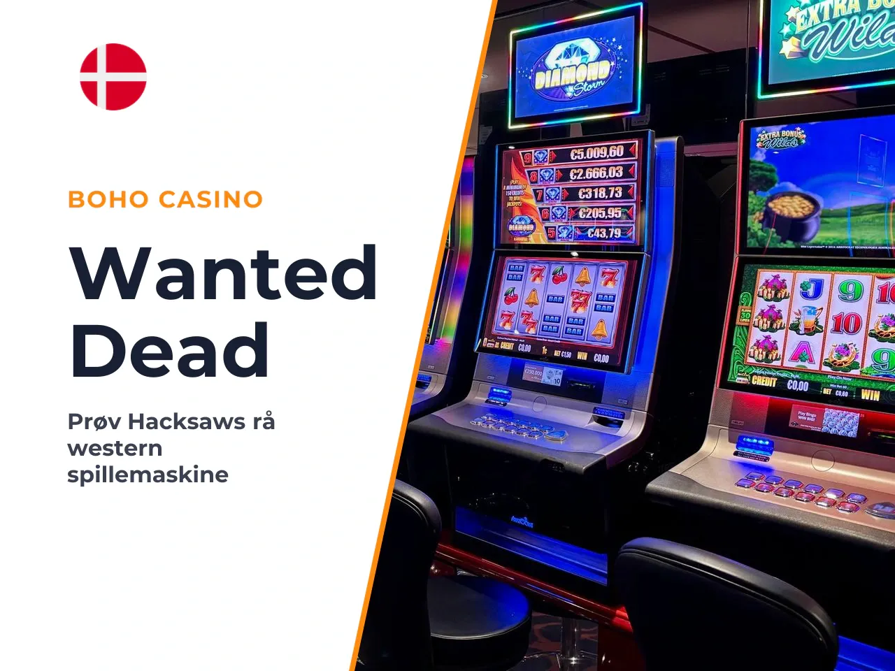 Hacksaw Gaming som udvikler af Wanted