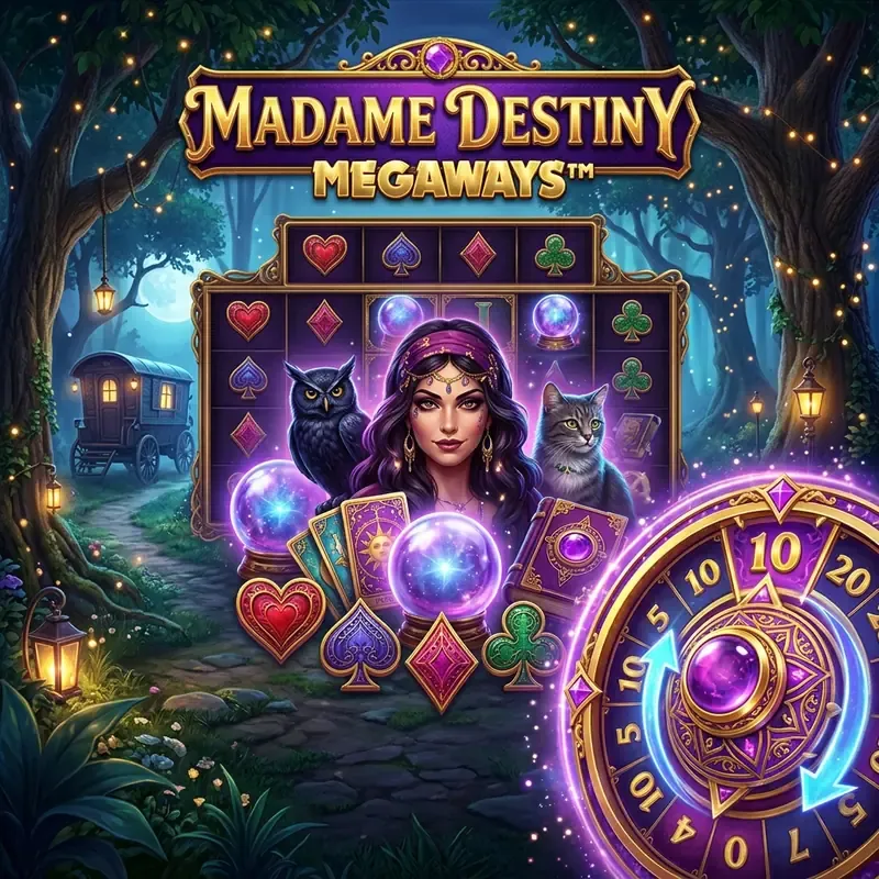 Madame Destiny Megaways slot demo, free