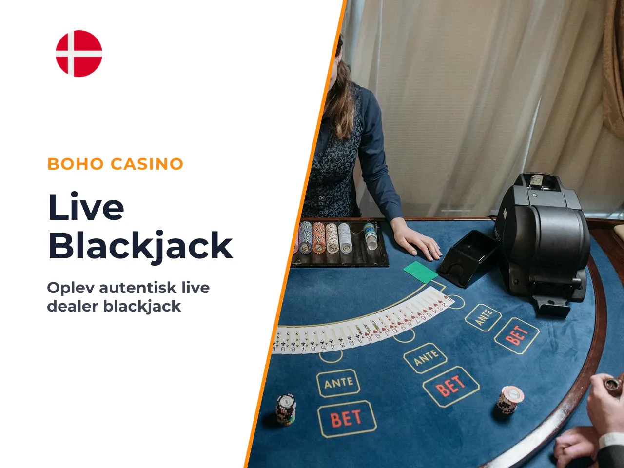 Opbygning af et live dealer blackjack-bord