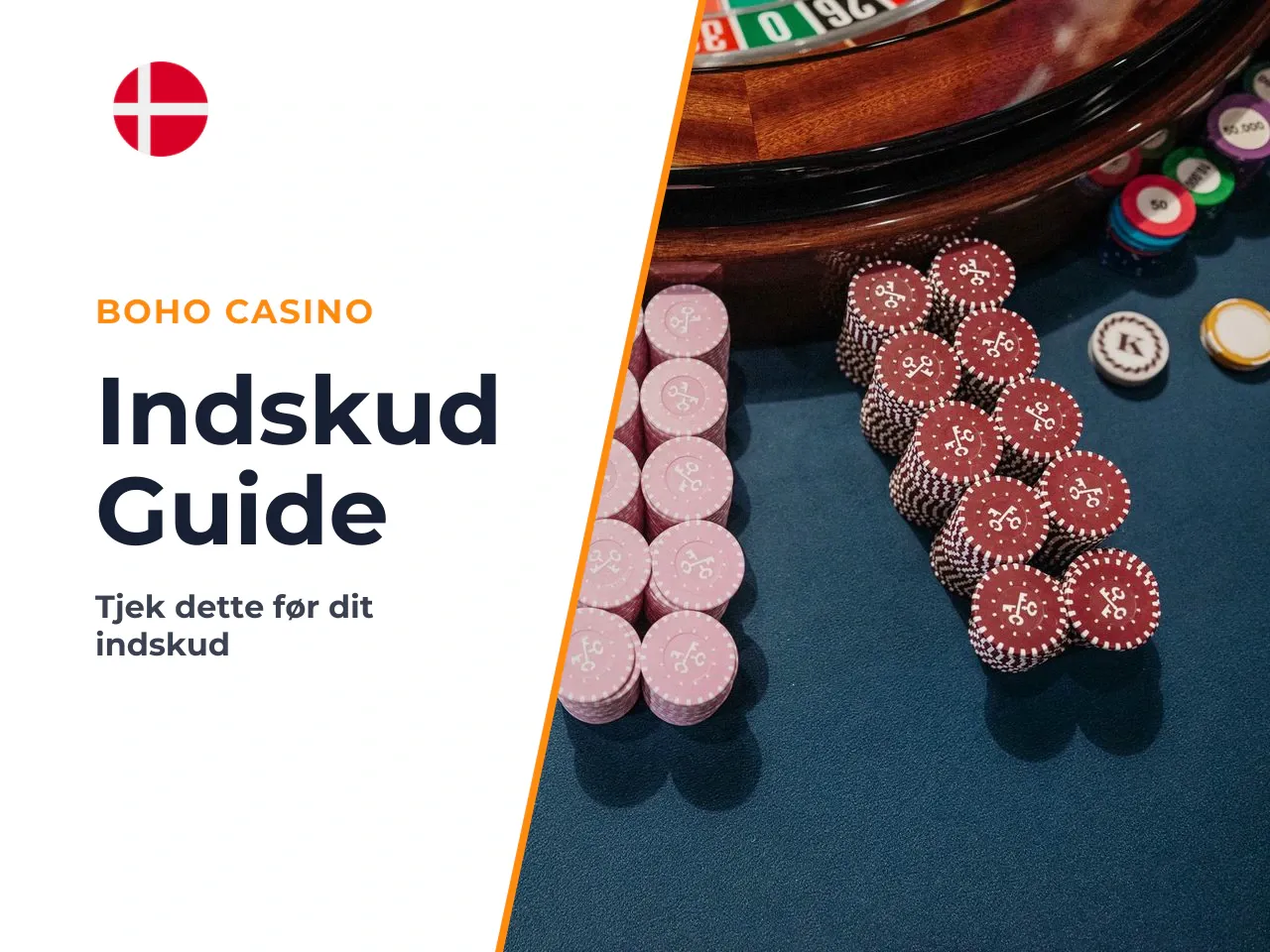 Hvad skal du kontrollere før indskud