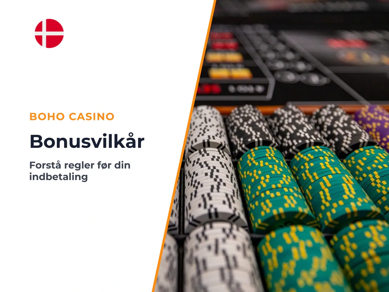 Bonusser og vilkår før første indbetaling
