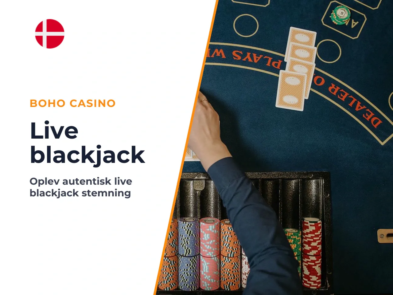 Opbygning af et live dealer blackjack-bord
