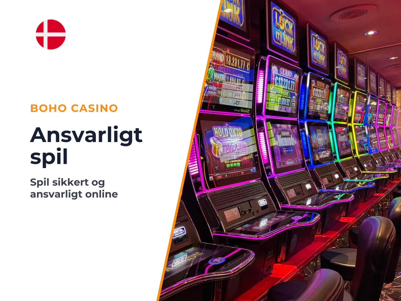 Ansvarligt spil og lovpligtig information i