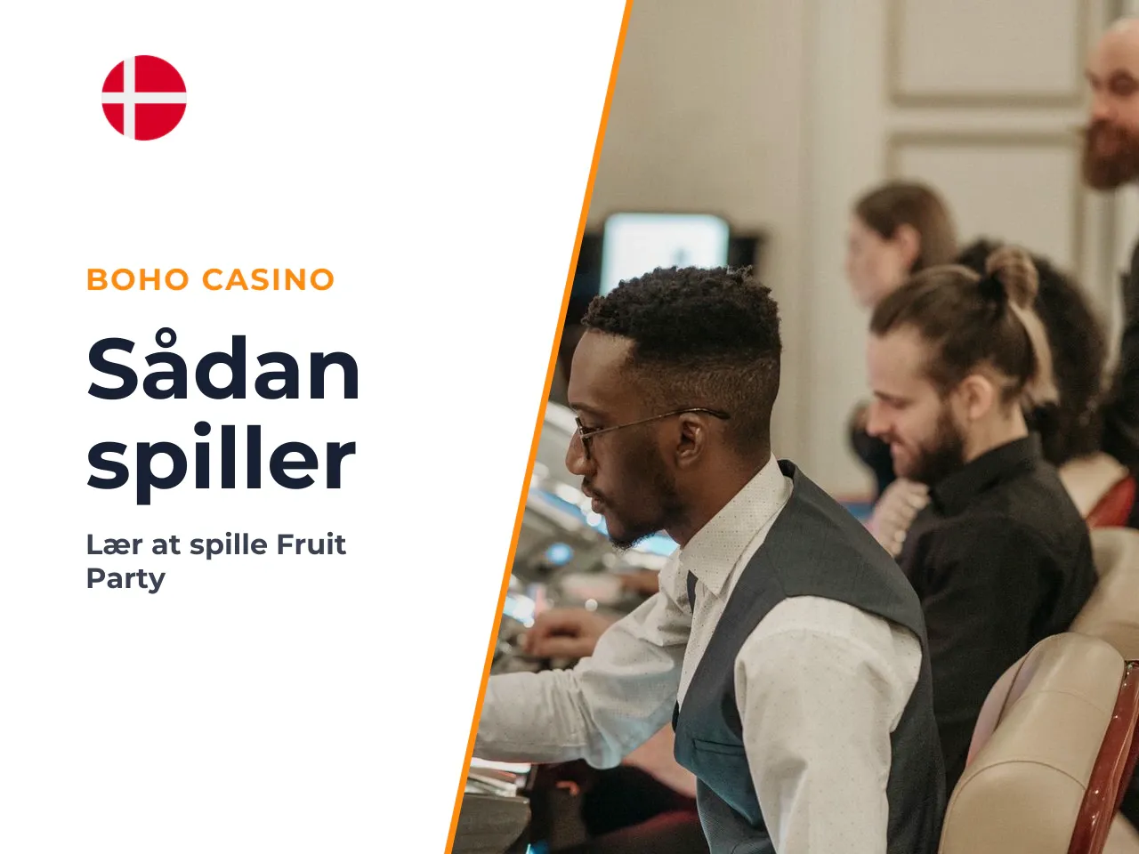 Gameplay-forløb i Fruit Party trin for