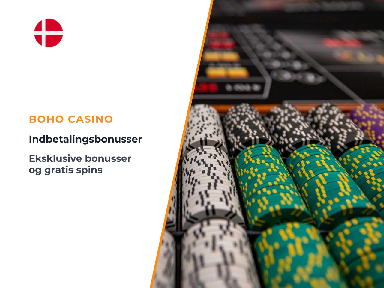 Indbetalingsbonusser hos Boho Casino welcome offer