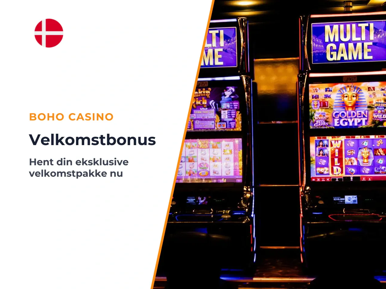 Velkomstbonus, free spins og no deposit