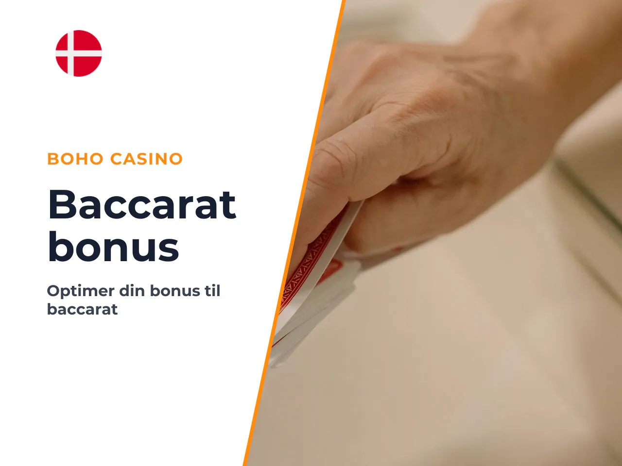 Bonus og vilkår for baccarat-spil. Vil