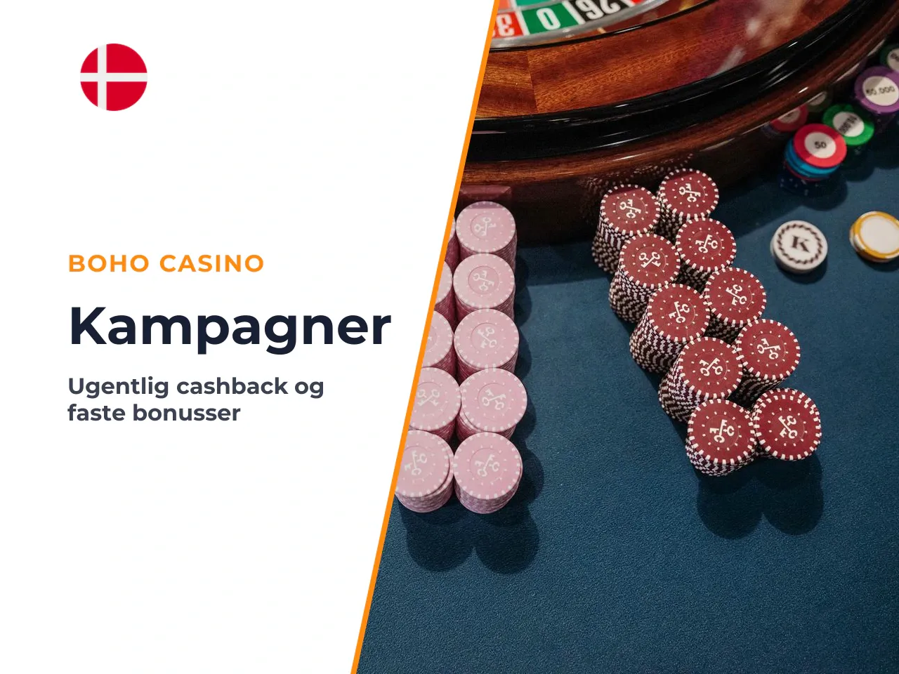 Cashback, reload offers og faste kampagner