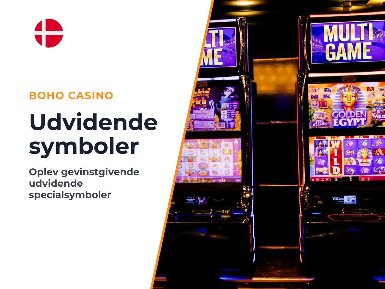 Udvidende symboler i bonusrunden. Det valgte