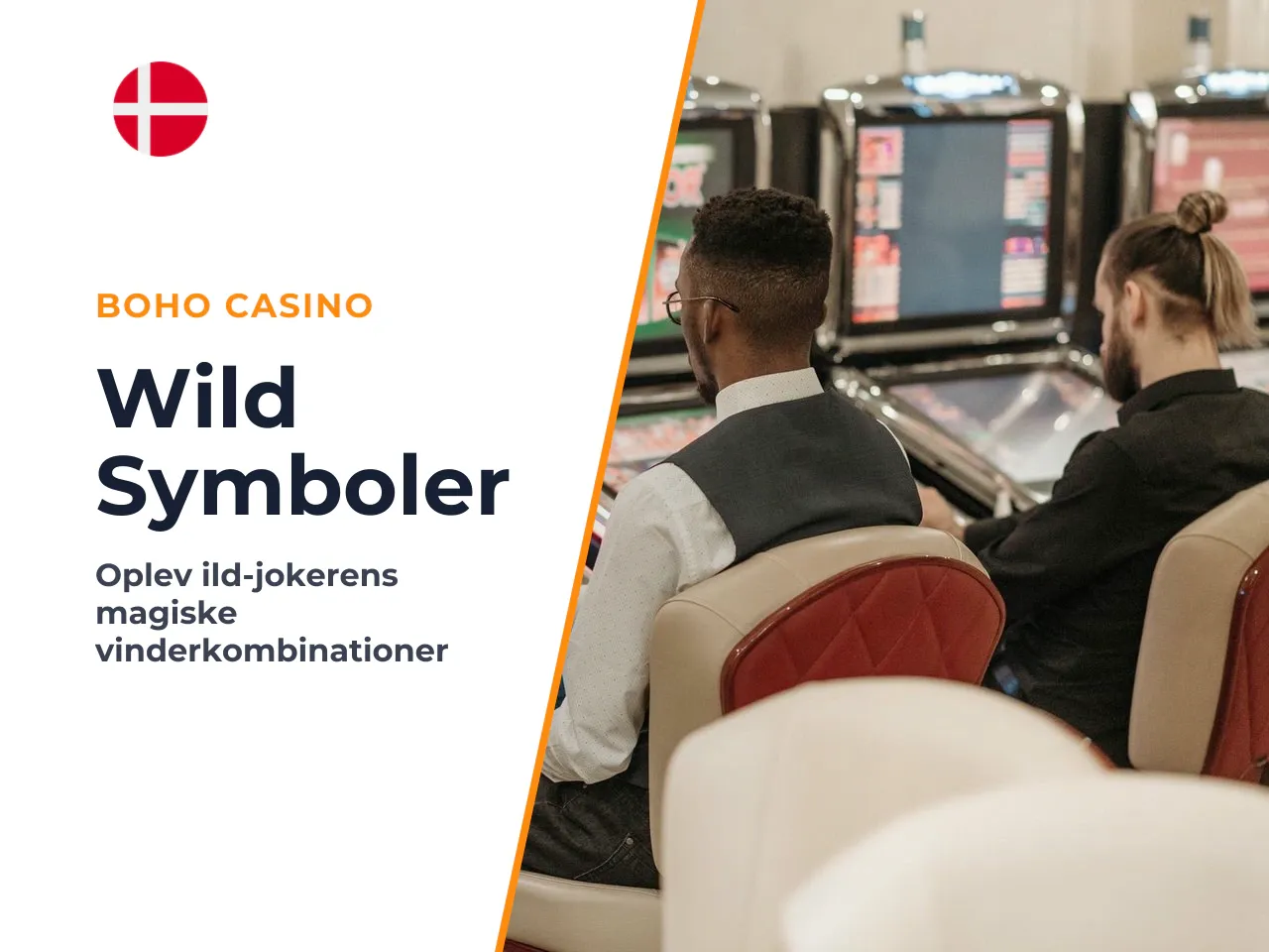 Wild-symbol og udbetalende kombinationer. Wild-symbolet forestiller