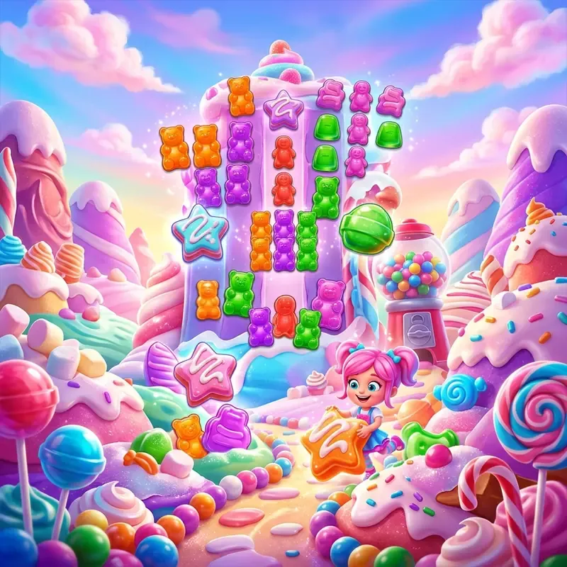 Sugar Rush slot demo, funktioner, RTP
