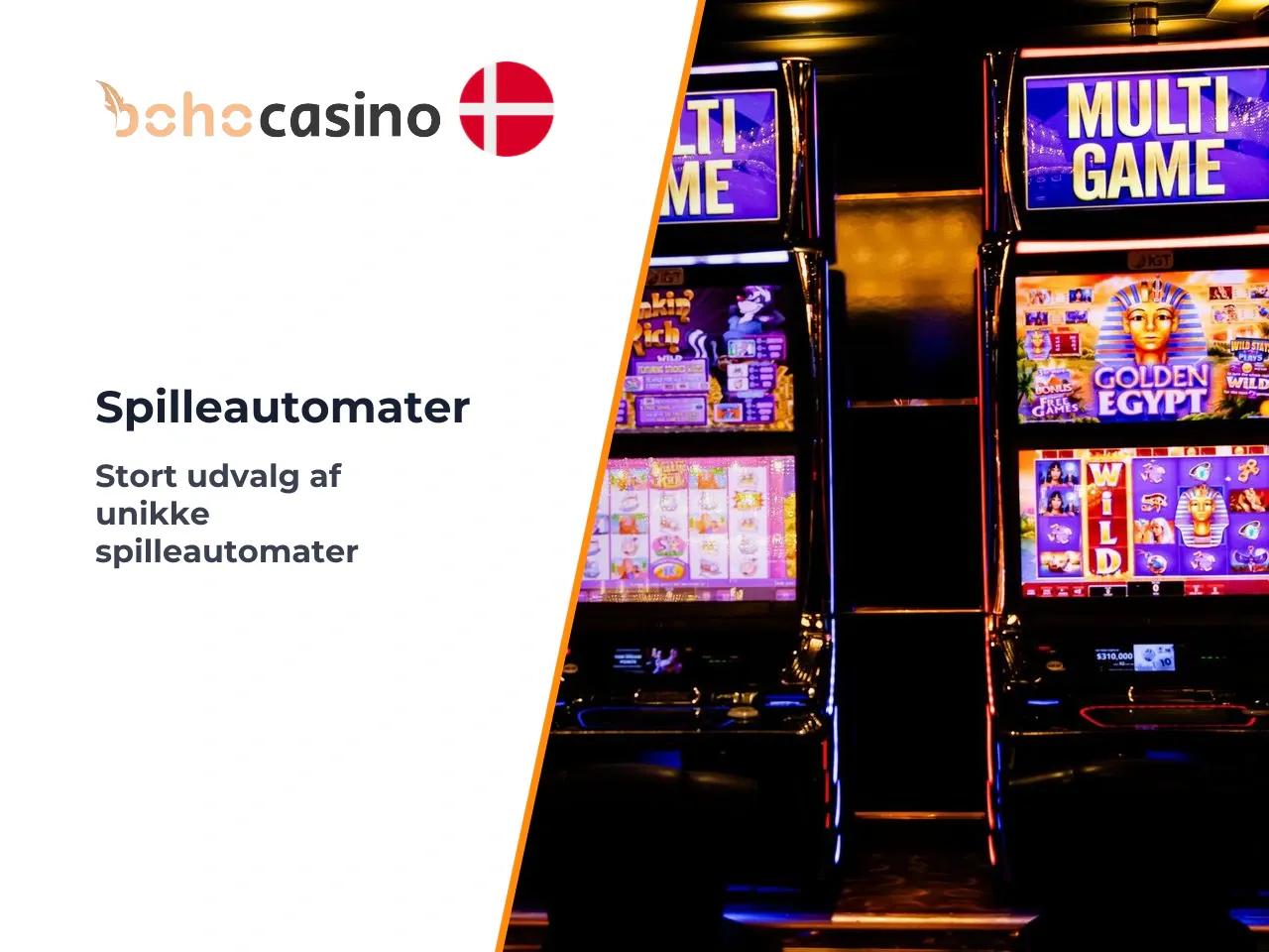 Boho Casino slots og spilleverandører. Kategorien