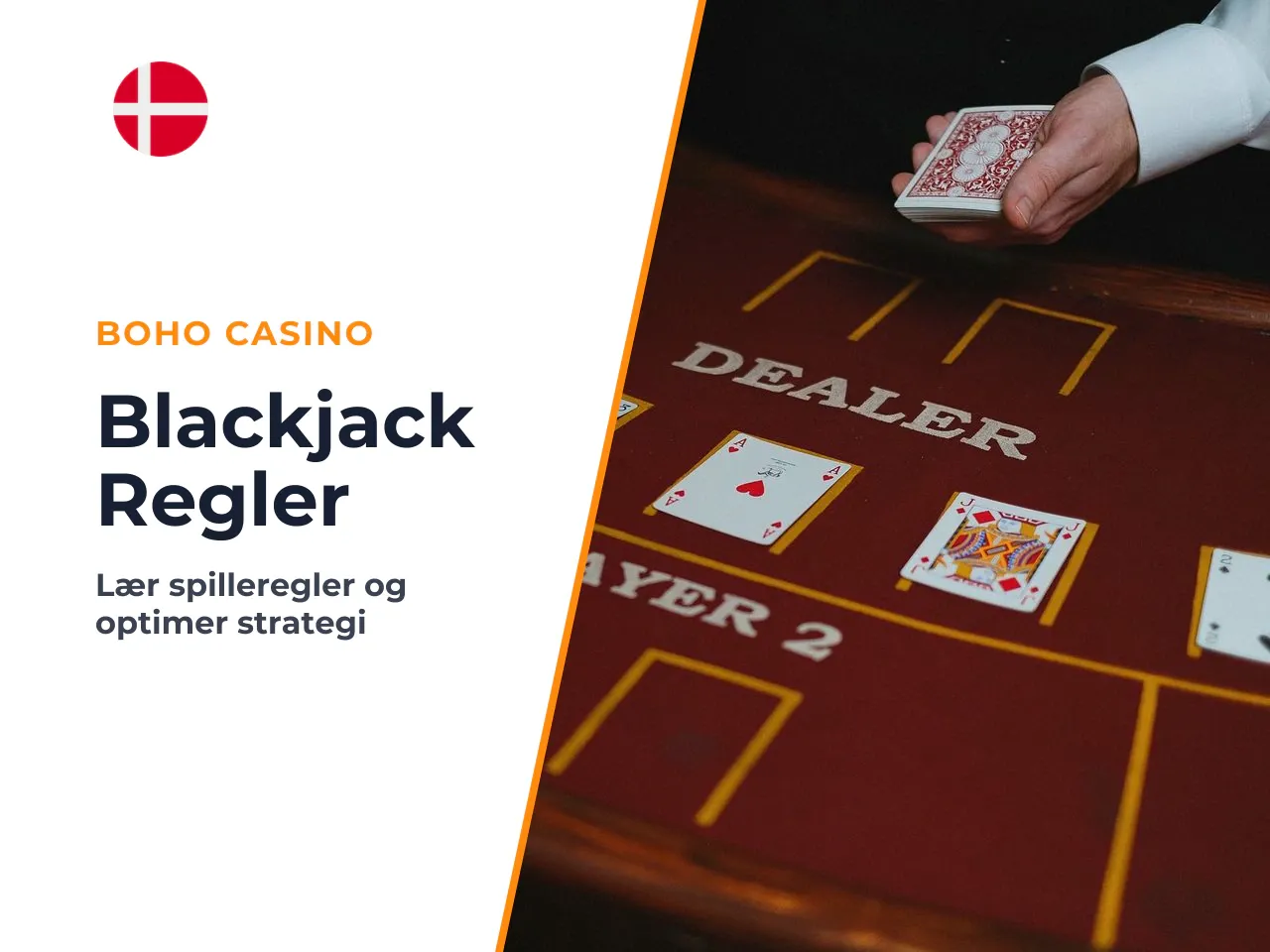 Regler for blackjack, split og RTP