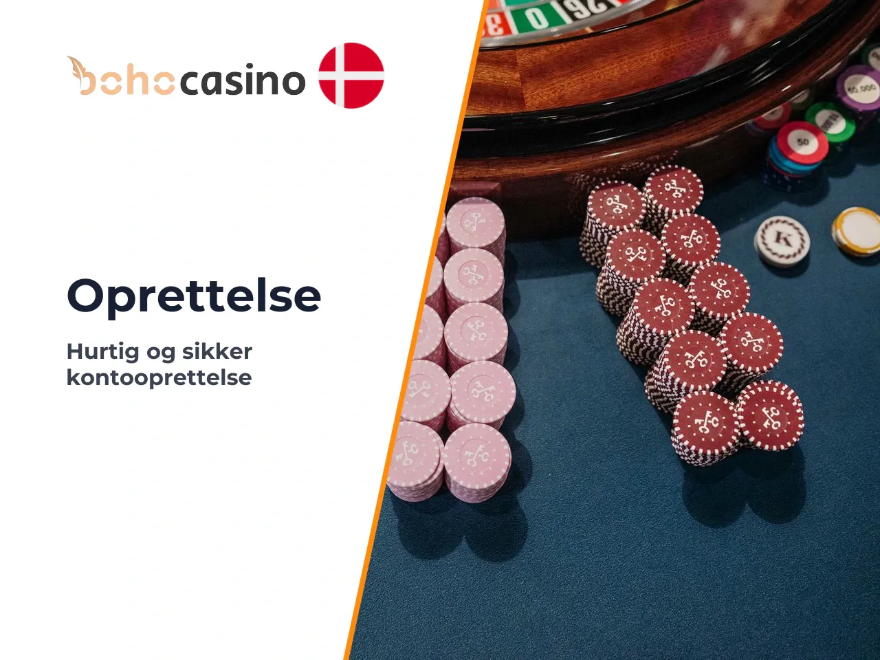 Registrering og login på Boho Casino