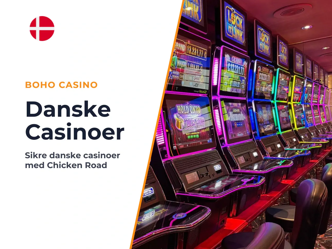 Anbefalede danske casinoer med Chicken Road