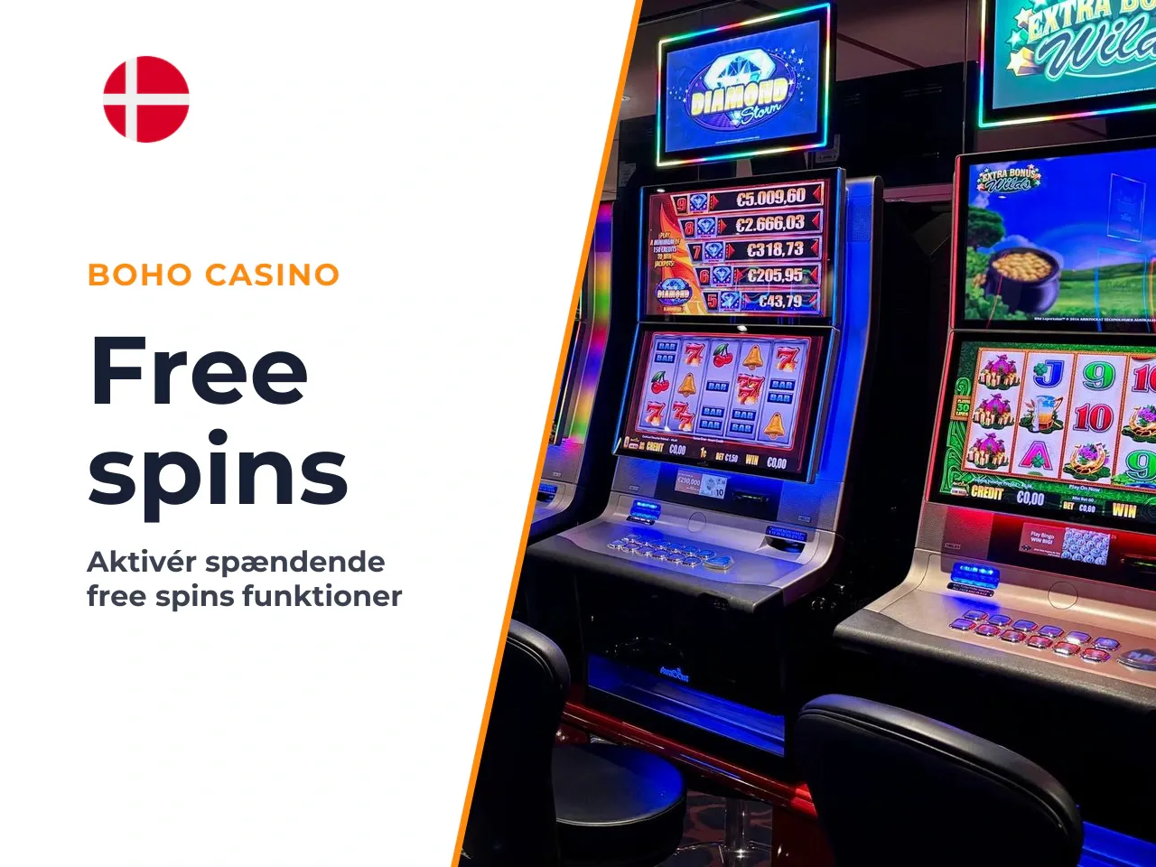 Free Spins-funktionen. Free Spins-funktionen i The
