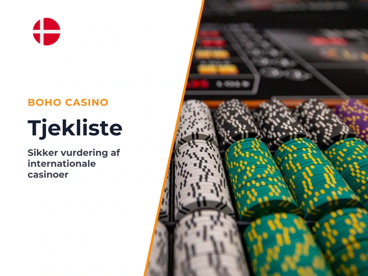 Sådan vurderer du selv et casino