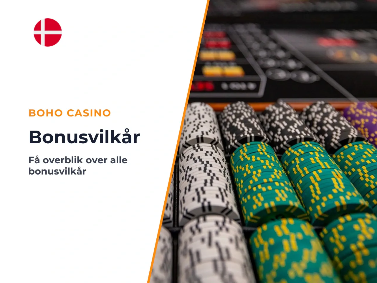 Vilkår for Boho Casino bonus wagering