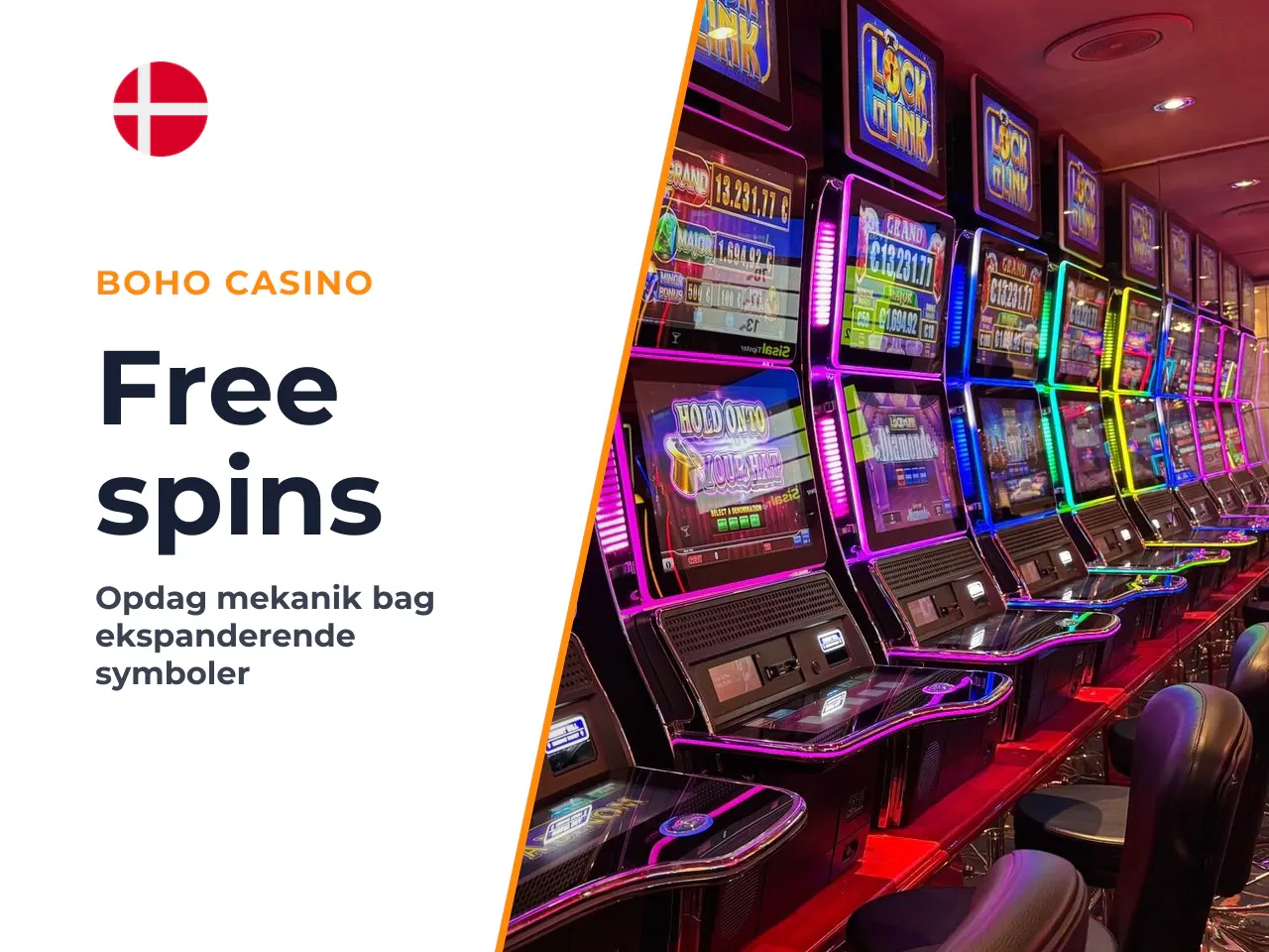 Free spins og udvidede symboler. Når