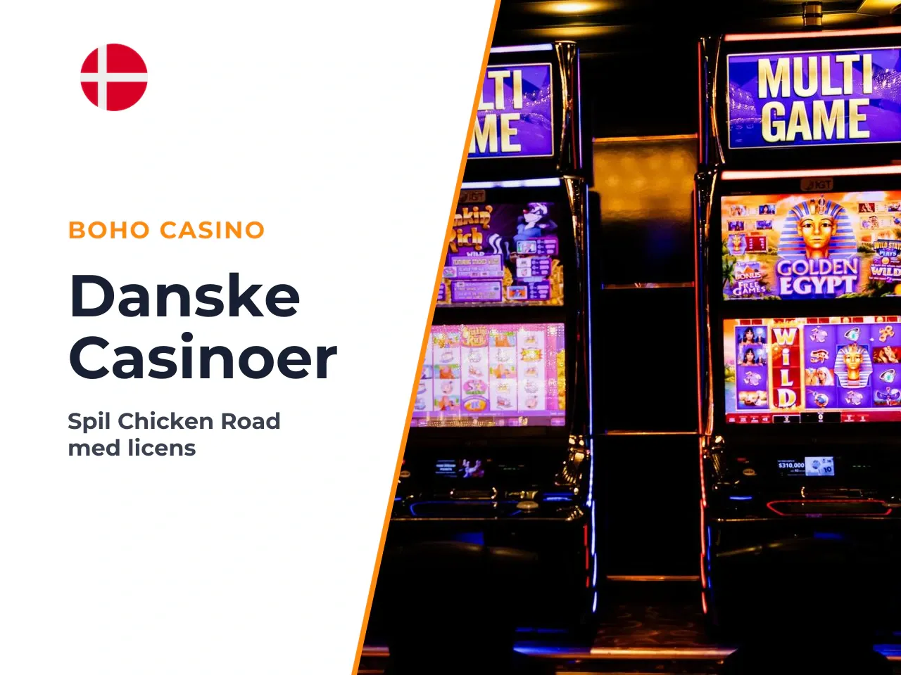 Anbefalede danske casinoer med Chicken Road